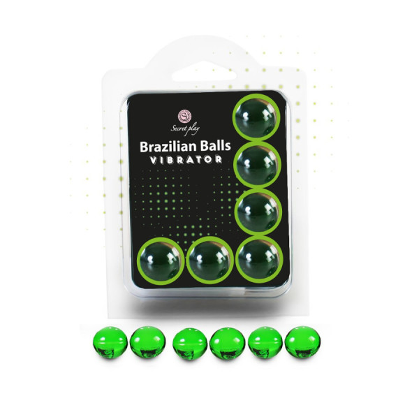 6 boules Brésiliennes effet vibrant 